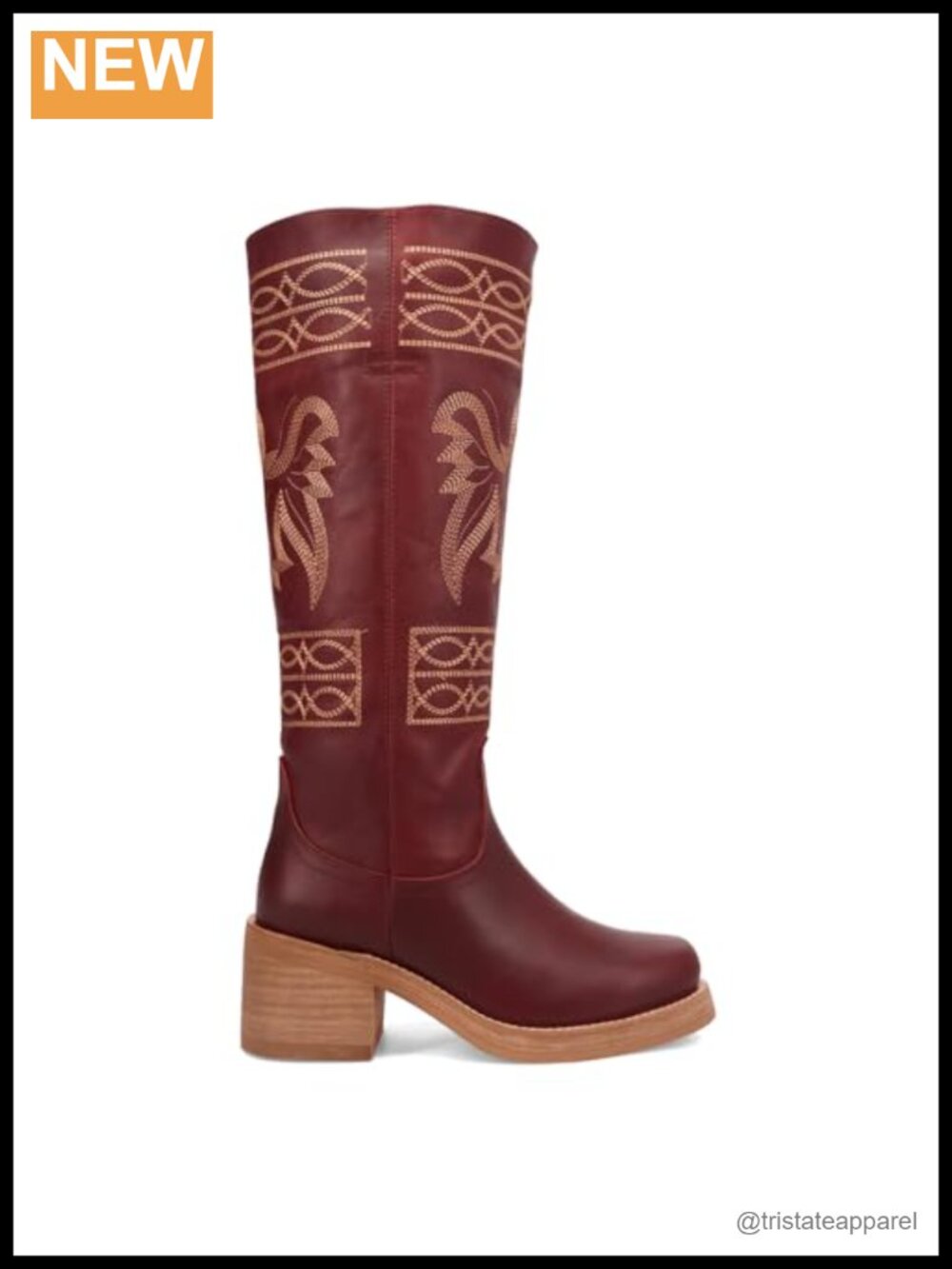Dingo Avalon Knee High Leather Western Boots